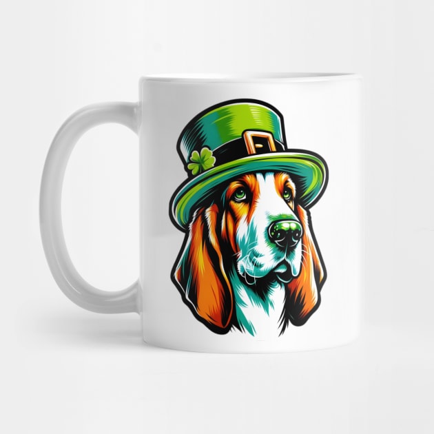 Basset Fauve de Bretagne Celebrates Saint Patrick's Day by ArtRUs